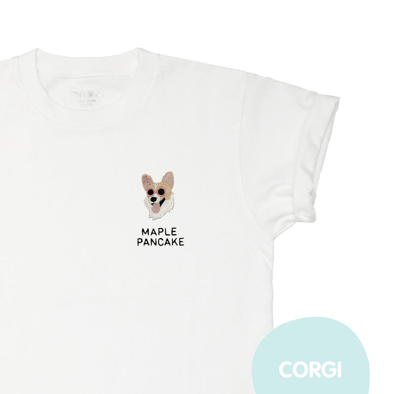 TinyBitz x GG: Personalized Tee (Corgi)