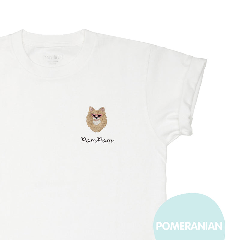 TinyBitz x GG: Personalized Tee (Pomeranian)