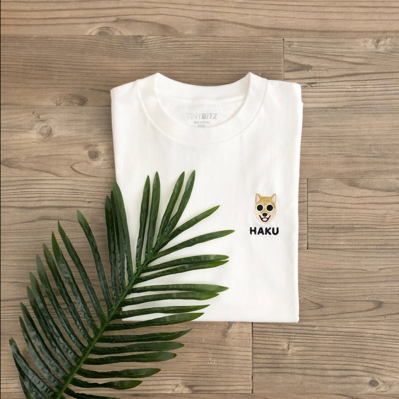 TinyBitz x GG: Personalized Tee (Shiba)