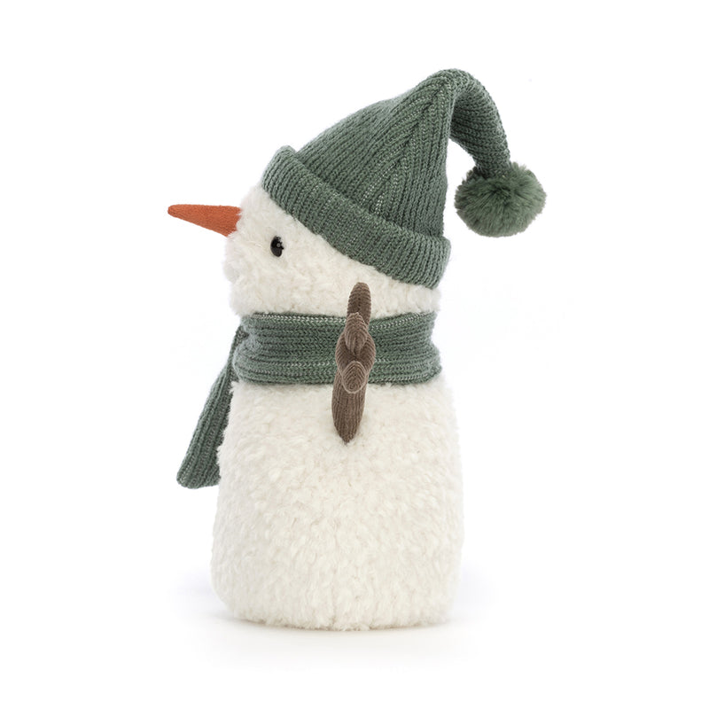 Jellycat Soft Toy: Maddy Snowman(Green)