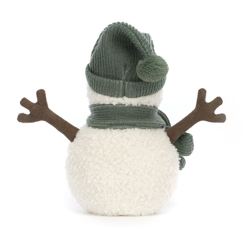 Jellycat Soft Toy: Maddy Snowman(Green)