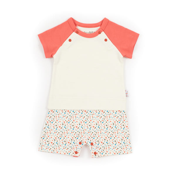 Play-Tee (Tiny Dots - Cream)