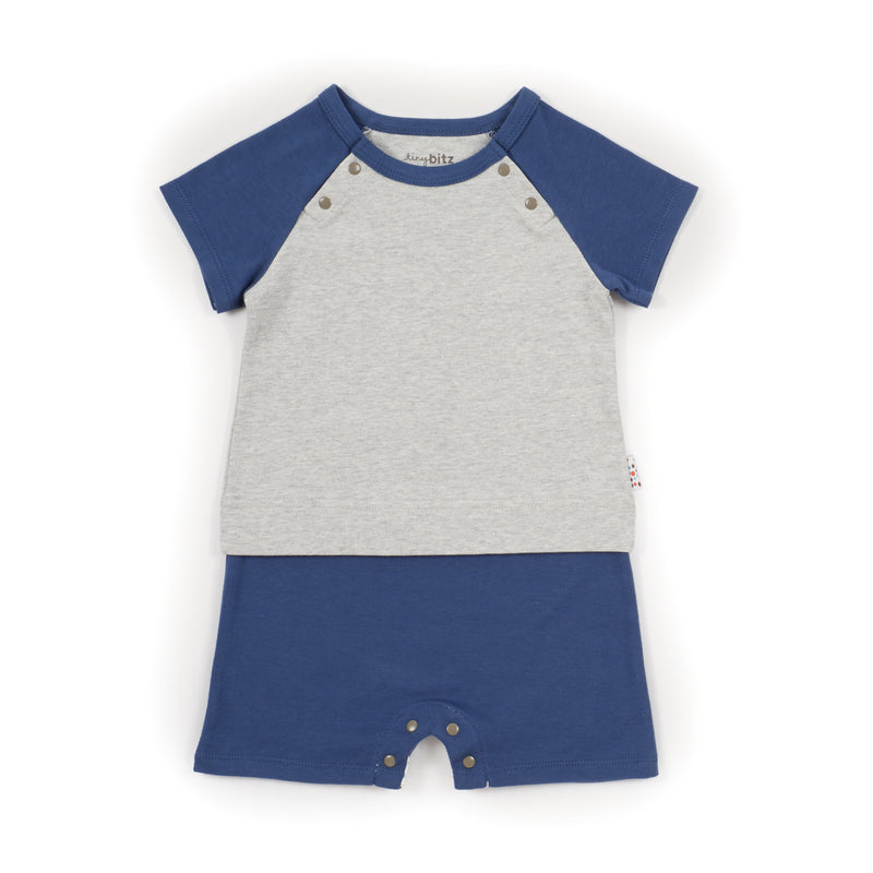 Play-Tee (Tiny Dots - Grey)