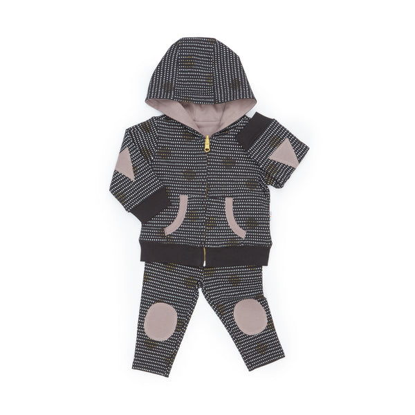 Reversible Hoodie and Leggings Set (Spot the Dots)