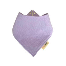 Organic Muslin Bib (Lavender)