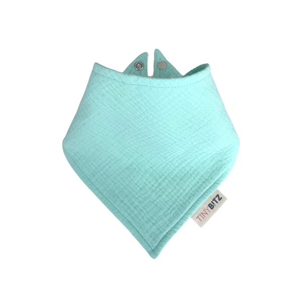 Organic Muslin Bib (Mint)