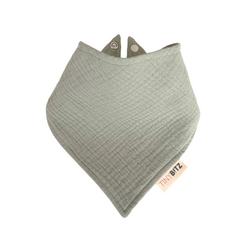 Organic Muslin Bib (Sage)