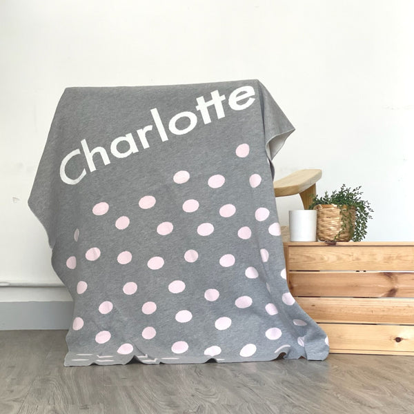 Personalized Blanket for Charlotte -(90x120cm)