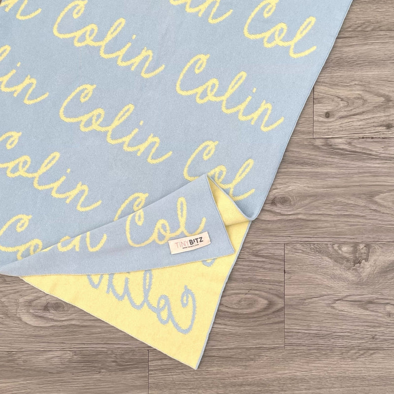 Personalized Blanket for Colin (95x95cm)