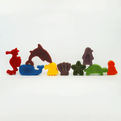 MiniFab: Mini Ocean Animals Crayon Set